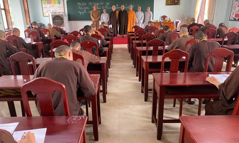 Trường Trung cấp Phật học TP. Đà Nẵng tổ chức Kỳ thi Tốt nghiệp niên khóa 2022 – 2025