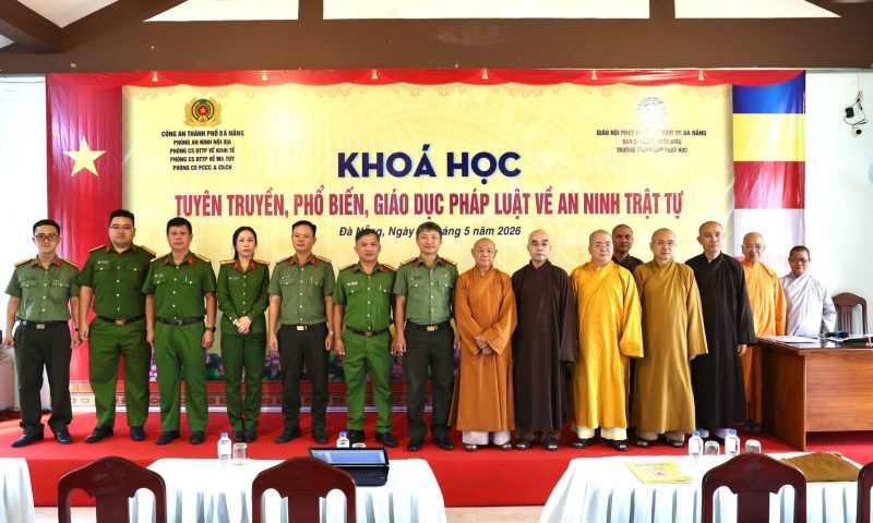 KHOÁ HỌC TUYÊN TRUYỀN, PHỔ BIẾN, GIÁO DỤC PHÁP LUẬT VỀ AN NINH TRẬT TỰ