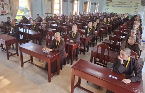 Trường Phật Học TP. Đà Nẵng Trang Nghiêm Tổ Chức Kỳ Thi Cuối Học Kỳ II – Năm Thứ I